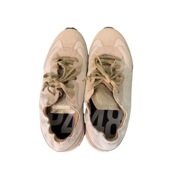 P448 Kelli Sneaker Latte-Fix Size 39 (Women) EUC $298 MSRP Nordstrom Exclusive - Picture 6 of 12